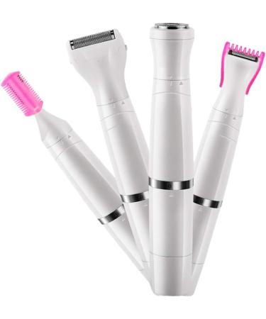 Buy 4-in-1 Electric Razor for Women - Facial & Armpit Shaver Private Trimmer - International Shipping Available - Buy Online on GoSupps.com