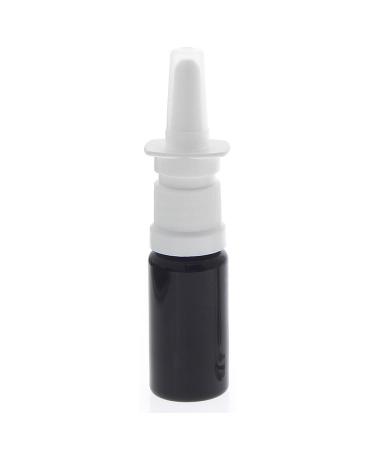 Empty Mironglas nasal spray bottle 10ml with fingertipper cosmetex nasal faecher Violet glass vaporizer nasal spray bottle 1x 10 ml violet glass