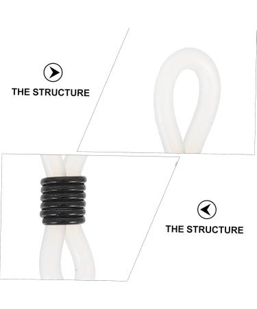 Coheali 100 Pcs Sunglasses Chain Holder - Anti-Loss Glasses Rope Fittings Necklace 2.2x1x1cm | International Shipping - Buy Online on GoSupps.com