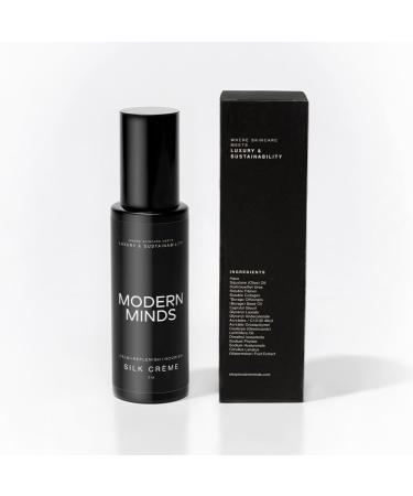 Modern Minds Silk Cream Face & Neck | Luxury Anti-Aging Firming & Brightening Moisturizer with Collagen & Hyaluronic Acid - Buy Online on GoSupps.com