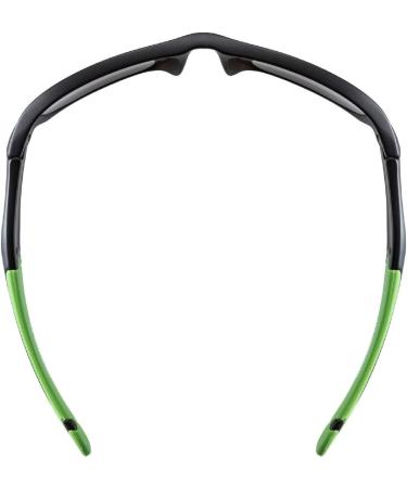 Buy Uvex Unisex Youth Sportstyle 507 Sunglasses - Black Mat Green for Optimum UV Protection | International Shipping Available - Buy Online on GoSupps.com