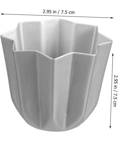ABOOFAN 4 Pcs Octagonal Cake Mold DIY Cupcake Baking Mold Cake Mold Aluminum Alloy 3D Ring Dessert - Buy Online on GoSupps.com