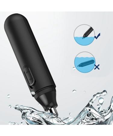 Precision Nasal Hair Clipper - Professional Electric Trimmer for Men | Safe & Reusable Detachable Shaving Tool | International Shipping - Buy Online on GoSupps.com