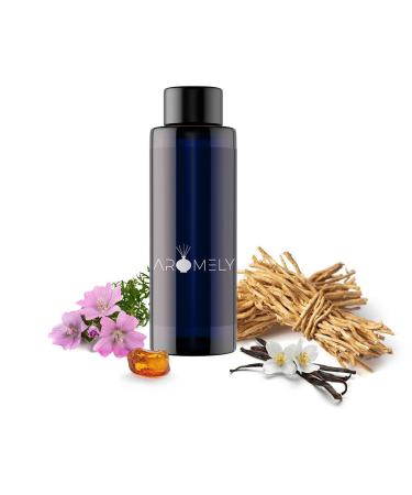 Blessed by Aromely Essential Oil Blend - Signature Diffuser Aroma Scent - Luxurious Fragrance with Notes of Osmanthus Orange Blossom and Lemon Vetiver Vanilla and Patchouli (50ml)