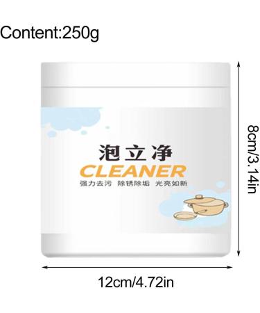 Kitchen Cleaning Powder - Heavy Oil Grease Cleaning Agent Obvious Effects Kitchen Cleaning Accessory for Faucets Sinks Bathtubs Toilets Floors Walls Gyouza 250g - Buy Online on GoSupps.com