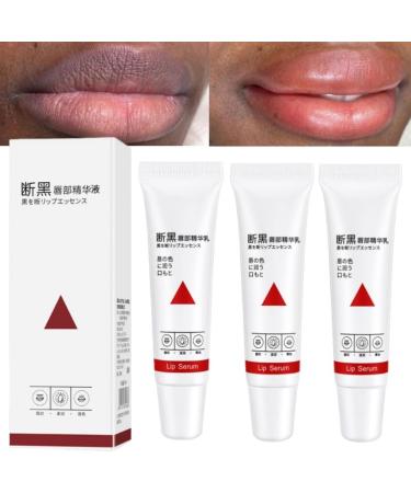 3Pcs Lip Balm for Dark Lips 15ml, Fresh Pink Lip Balm Whitening Cream, Lip Balm for Smokers, Lip Balm for Men and Women