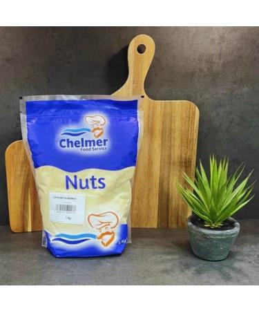 Chelmerfoods Almonds Ground Blanched 1kg | Premium product | Make your own almond butter |