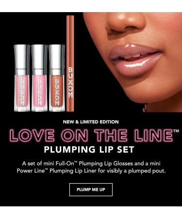 BUXOM Power Line Plumping Lip Liner | Long Lasting Moisturizing Cruelty-Free Lip Liner in Smooth Spice Sandy Kimberly White Russian Sparkle - Buy Online on GoSupps.com