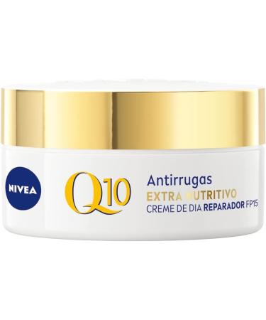 Nivea Q10+ POWER antiwrinkle+extra nourishing SPF15 50 ml - Buy Online on GoSupps.com