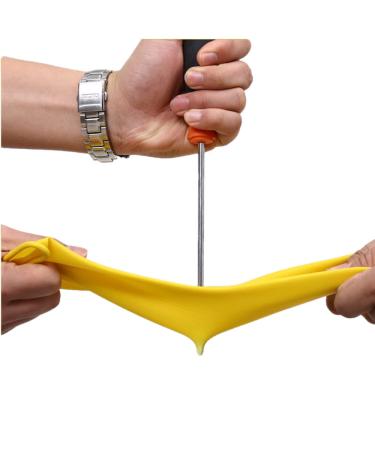 Long Rubber Household Cleaning Gloves - Reusable Yellow Washing & Garden Gloves | Shop Internationally - Buy Online on GoSupps.com