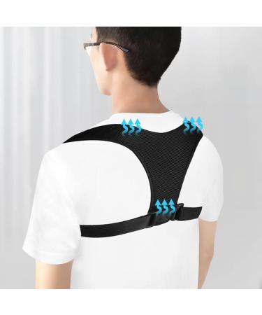 YMGSCC Back Posture Corrector Women Men Prevent Slouching Relieve Straps Clavicle Support Brace(M) Medium B - Buy Online on GoSupps.com