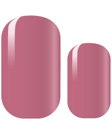 Avoa Beauty nail film - "Head Over Heels" pink altrosa opaque monochrome design 16 thin self -adhesive long -lasting nail wraps - Buy Online on GoSupps.com