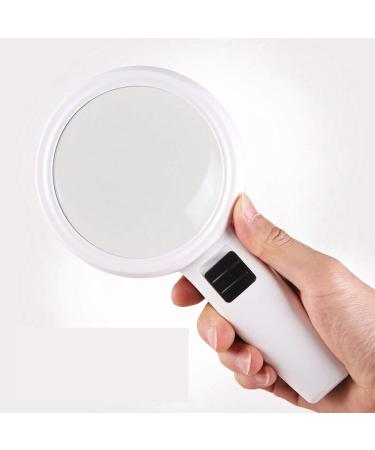 HD High-Powered Light Handheld 30 Times Glass Children's Old Reading Mirror Good Times