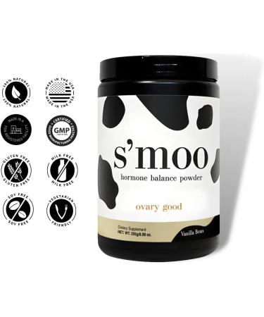 S moo Ovary Good - Vanilla Bean | 7-in-1 PCOS Supplement for Hormone Balance & Fertility | Ovarian Health Support (30 Servings - Buy Online on GoSupps.com