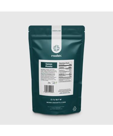 Roohts garam masala | Ground Spice Mix | Blended Ground Spices | Simplifies & Speeds Up The Cooking Process |Perfect Refill for your Kitchen Spice Tins - Buy Online on GoSupps.com
