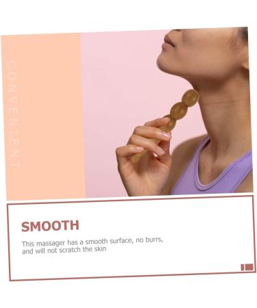 8-Piece Pearl Lymph Massage Device Set | Wooden Face Care Tools for Muscle Relief & Acupressure - Buy Online on GoSupps.com