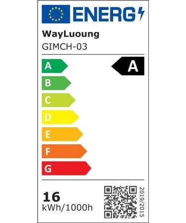 Wayluoung 18W LED Wood Ceiling Lamp 30cm - 4500K 1620LM | Stylish Lighting for Bedroom Living Room Kitchen & Dining Room - Buy Online on GoSupps.com