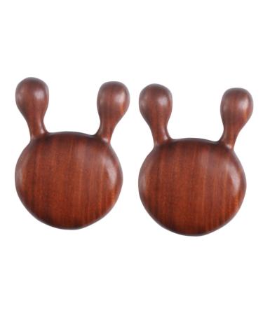 Healeved 2st massage tab acupressure massage acupuncture massage device massage board scratching reflex zones sock pressure point massage device acupuncture point on the face feet meridian wood