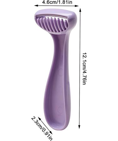 Premium Women's Razor for Gentle Shaving - Intimate Care & Body Hair Cutter in Purple - Buy Online on GoSupps.com