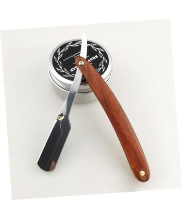 Minkissy Men's Collapsible Razor - Double Cutting Edge Face Razor | Old Fashioned Metal Design & Strass Hat | Premium Quality International Shipping - Buy Online on GoSupps.com