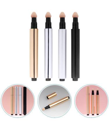 Beaupretty Makeup Concealer Full Coverage Concealer 4pcs Portable Empty Concealer Pens BB Cream Tube Liquid Foundation Pressing Pen Makeup Foundation Full Coverage Concealer - Buy Online on GoSupps.com
