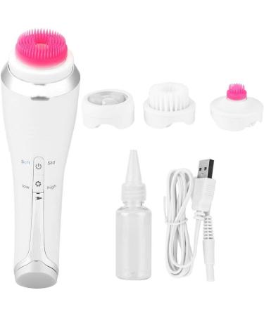 Facial Cleansing Brush Electric Facial Cleansing Brush Waterproof Electric Spin Facial Brush Waterproof Skin Massager with 4 Brush Heads for Body - Buy Online on GoSupps.com