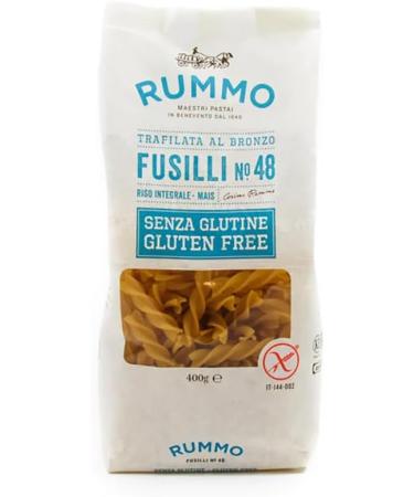 Gluten Free Pasta Bundle with Rummo Fusilli No.48 400g x1 and Penne No.66 400g x1 (Pack of 2) - Buy Online on GoSupps.com