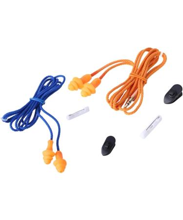 Reusable Corded Silicone Ear Plugs - Noise Cancelling Ear Protection for Work & Sleep | International Shipping - Buy Online on GoSupps.com