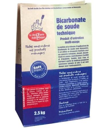 La Droguerie cologique Set of 2 Technical Baking Soda 2.5 kg Sold Per Unit - Buy Online on GoSupps.com