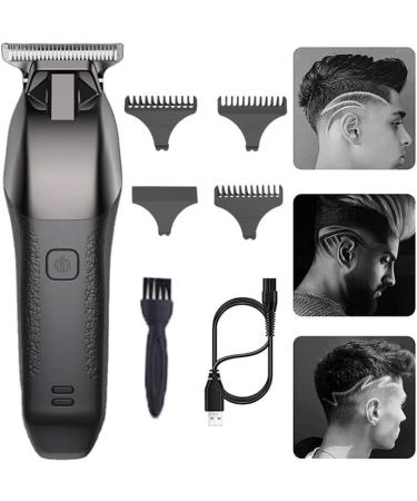 Pro Hair Clipper - Rechargeable Electric T-Shaped Cordless Hair Clipper for Precision Cutting | Professional Finishing Cutter in Black - Buy Online on GoSupps.com