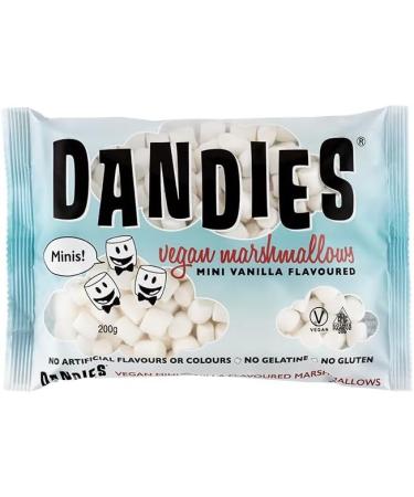Vanilla Marshmallow Bundle With Dandies Mini Vegan Vanilla Marshmallows 200g (2 Pack) - Buy Online on GoSupps.com