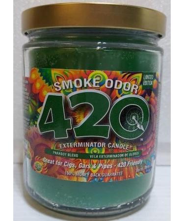 Shop Smoke Odor Exterminator 13 oz Jar Candles - Peace & Love Assortment (6 Scents) for Fresh Home | International Shipping Available - Buy Online on GoSupps.com