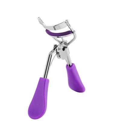 Metal Woman Makeup Tool Eyebrow Eyelash Curler Clipper Clip Silver Tone Purple Eyelash Curler Multiple Colors
