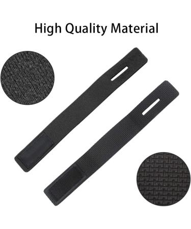 Helweet Fishing Rod Belt - Elastic Straps for Fishing Rods & Badminton Rackets - 6 Pack | Durable Adjustable Closure - Buy Online on GoSupps.com