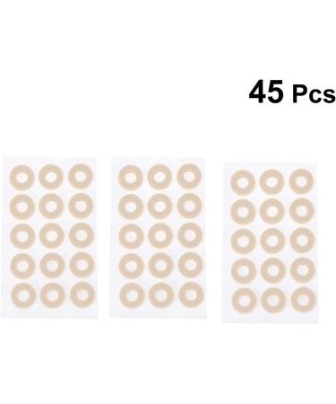 HEALLILY 45Pcs Callus Pads - Self Adhesive Round Corn Cushions for Foot and Toe Protection - Waterproof and Soft - Reduce Foot and Heel Pain - Buy Online on GoSupps.com