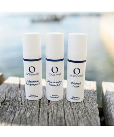 Oceanwell Basic | Welcome Gift Set | With Cleansing Gel Sea Gel and Toning Lotion | Perfect as a Travel or Trial Kit | 30 ml each - Buy Online on GoSupps.com