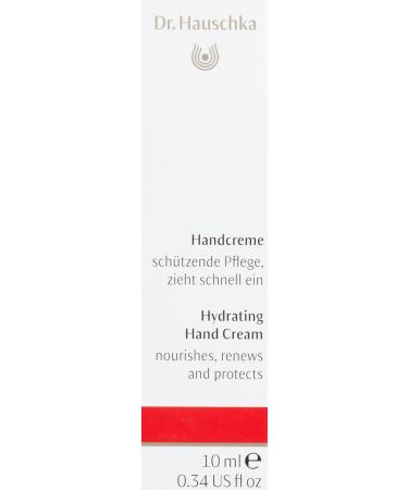 Dr. Hauschka Hydrating Hand Cream 10ml - Nourishing Unisex Moisturizer for Soft Hands | International Shipping - Buy Online on GoSupps.com