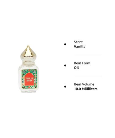 NEMAT Vanilla Musk Perfume Oil 10 ML - Exquisite Fragrance for Men and Women - Buy Online on GoSupps.com