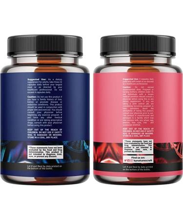 Couples Fertility Supplements - Advanced Support for Faster Conception - 1 Month Supply - Buy Online on GoSupps.com