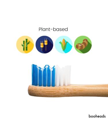 Bamboo Electric Toothbrush Heads - Eco-Friendly Biodegradable & Recyclable | Compatible with Sonicare - Buy Online on GoSupps.com