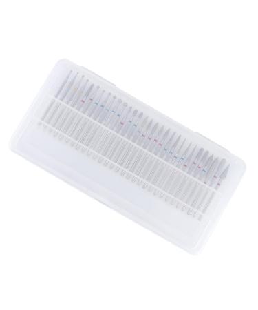 Beatifufu 1 Box Nail Art Kit Nail Care Polishing Drill Manicure Tools Grinding Head for Nail Cylinder Head Nail Goue Diamond Nail Drill Bits Manicure Head Set To Rotate Polisher