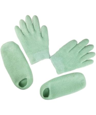 DOITOOL 3 Sets Hand Moisturizing Socks and Overnight Hand Held Mirror and Socks for Spa Treatment Moisturizing Heel Socks Hand Care Gel Valid Lotion Man Dryness - Buy Online on GoSupps.com