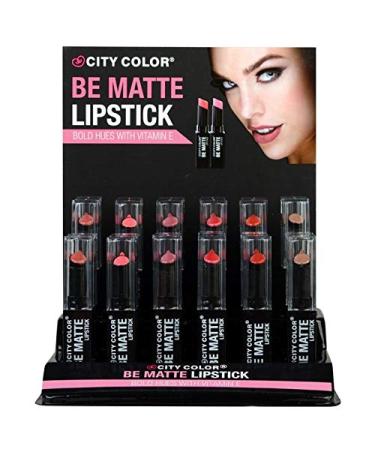 City Color Be Matte Lipstick - M5 Red