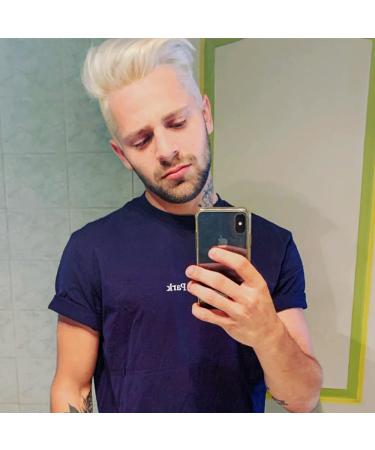 MANIC PANIC Virgin Snow Hair Toner - Semi Permanent Blue Toner for Blonde Hair - Vegan & Ammonia-Free - 4 Fl Oz - Buy Online on GoSupps.com