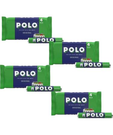 06 x Polo Original Mints 4 Pack - The mint with the hole - Buy Online on GoSupps.com