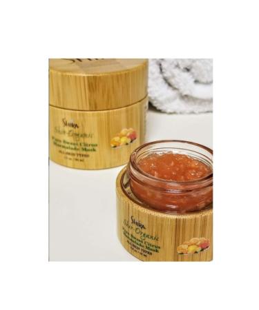 Shira Shir Organic Sweet Citrus Marmalade Facial Mask - Brightening Hydrating & Exfoliating for Normal Skin (15ML - Buy Online on GoSupps.com