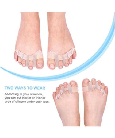 Gel Toe Separators Bunion Corrector & Alignment Socks for Foot Pain Relief - Men & Women - Buy Online on GoSupps.com