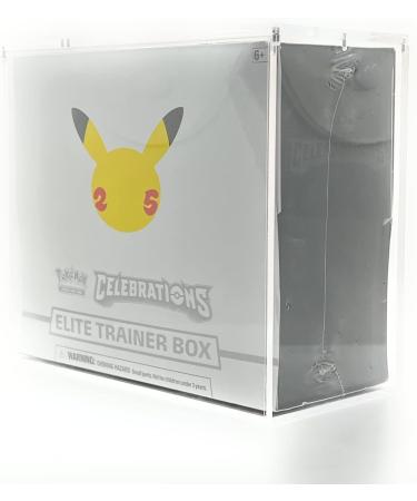 ZOOEYBEAR Premium Acrylic Display Case for Pokemon Elite Trainer Box - Magnetic Lid, Extra Thick - Buy Online on GoSupps.com