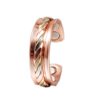 Magnetic therapy joint bone ring magnetic jewelry can relieve arthritis and migraines carry gift box (G)