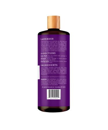 Dr Jacobs Naturals Lavender Castile Body Wash - 32 oz, Sulfate-Free, Paraben-Free, Cruelty-Free Formula for Nourished Skin - Buy Online on GoSupps.com